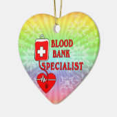 SPEZIALIST DER BLUTBANK KERAMIK ORNAMENT (Links)