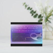 Spezialist für Audio-Visuell- und Multimedia-Samml