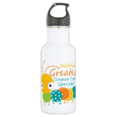 Spezialist für Computerunterstützung Edelstahlflasche (Vorderseite)