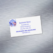 Spezialist für Hypothekenmakler Magnetische Visitenkarte (Beispiel)