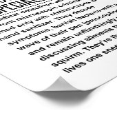 Spezialist für Infektionskrankheiten Poster (Ecke)