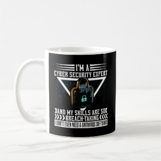 Spezialist für Netzsicherheit und Durchdringungste Kaffeetasse