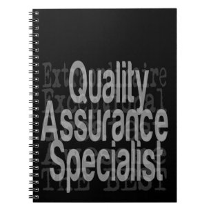 Spezialist für Qualitätssicherung Notizblock