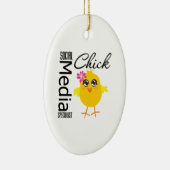 Spezialist für soziale Medien Keramikornament (Rechts)