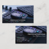 Spezialist für visuelle Effekte in der Digitaltech Visitenkarte (Vorne/Hinten)