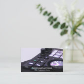 Spezialist für visuelle Effekte in der Digitaltech Visitenkarte (Stehend Vorderseite)