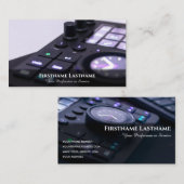 Spezialist für visuelle Effekte in der Digitaltech Visitenkarte (Vorne/Hinten)