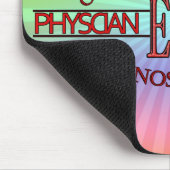 SPEZIALIST HNOhals-, nasen-, ohrenheilkunde Mousepad (Ecke)