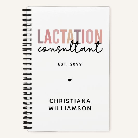 Spezialist IBCLC Notizblock (Vorderseite)