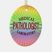 SPEZIALIST PATHOLOGISTIN MEDIZINISCHES LABOR KERAMIK ORNAMENT (Rechts)