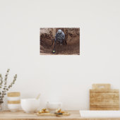 Spezialist sucht nach einem Waffencache Poster (Küche)