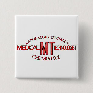 SPEZIALISTISCHER LABRADOR MT CHEMISTRIE MEDIZINISC BUTTON