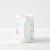 Spezialität für das Baby Gender Porzellantasse (Rückseite)