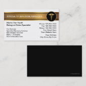 Spezialitäten-Infusions-Therapie-Visitenkarten Visitenkarte (Vorne/Hinten)