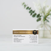 Spezialitäten-Infusions-Therapie-Visitenkarten Visitenkarte (Stehend Vorderseite)