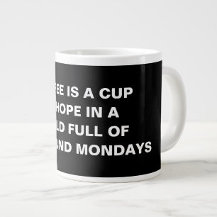 Spezialitäten-Minimalistischer-lustiger-Kaffee-Spr Jumbo-Tasse
