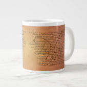 Spezialitäten-Tasse des Psalm-91 Jumbo-Tasse (Vorderseite Rechts)