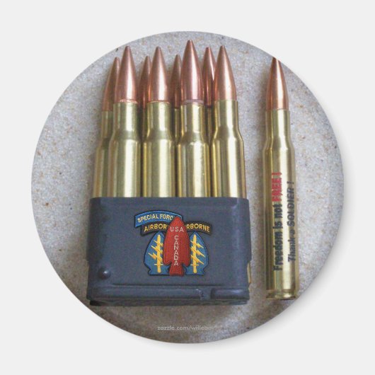 Spezialkräfte für Veteranen der grünen Berets Magn Magnet (Vorne)