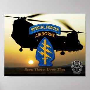 Spezialkräfte Grünbügel SFG SOF SF Poster