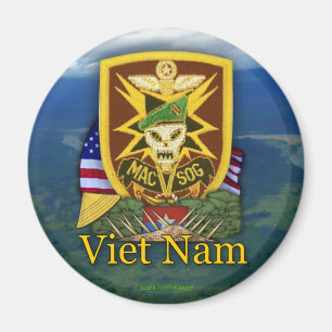 Spezialkräfte grüne Berets mac v sog nam Magnet