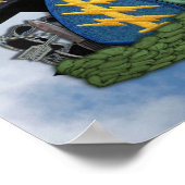 Spezialkräfte Grüne Berets sf sfg Poster (Ecke)