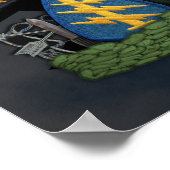 Spezialkräfte Grüne Berets SFG Flash-Druck Poster (Ecke)