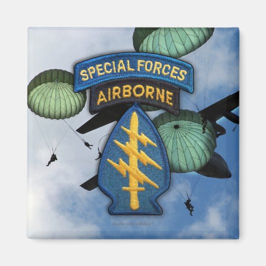 Spezialkräfte Grünerben Magnet (Vorne)