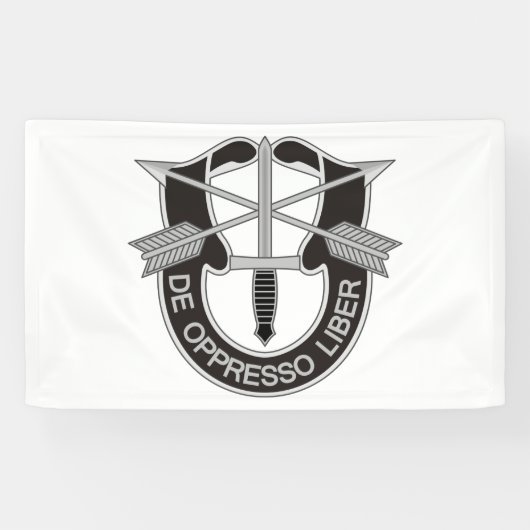 Spezialkräfte SF De Oppresso Liber Banner (Horizontal)
