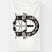 Spezialkräfte SF De Oppresso Liber Banner (Vertikal)