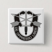 Spezialkräfte SF De Oppresso Liber Button (Vorderseite)
