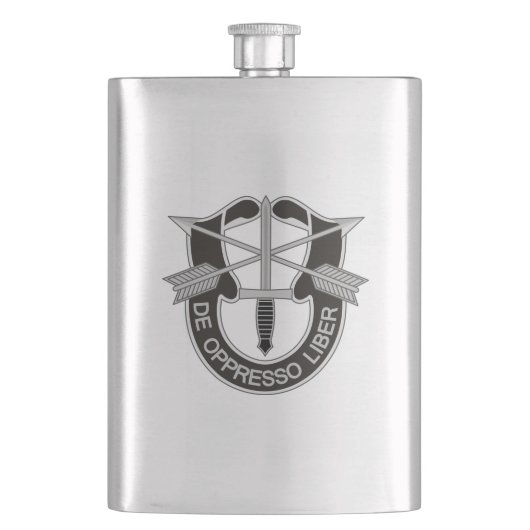 Spezialkräfte SF De Oppresso Liber Flachmann (Vorderseite)