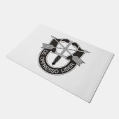 Spezialkräfte SF De Oppresso Liber Fußmatte (Schrägansicht)