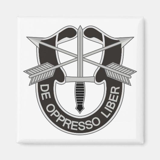 Spezialkräfte SF De Oppresso Liber Magnet (Vorne)