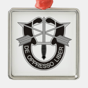 Spezialkräfte SF De Oppresso Liber Ornament Aus Metall