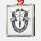 Spezialkräfte SF De Oppresso Liber Ornament Aus Metall (Links)