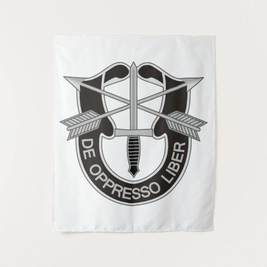Spezialkräfte SF De Oppresso Liber Wandteppich (Vorderseite)