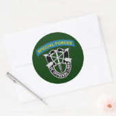 Spezialkräfte ST2 Runder Aufkleber (Umschlag)