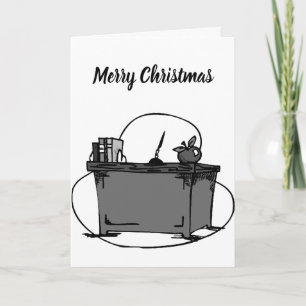 **SPEZIALLEHRER** BEI CHRISTMAS *SCHÖNE WORTE* FEIERTAGSKARTE