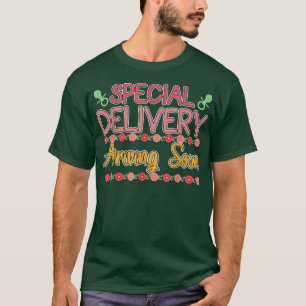 Speziallieferung kommt bald Schwangere Mami Preg T-Shirt