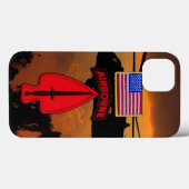 Spezialops USASOC Veterans Vets Patch Case-Mate iPhone Hülle (Rückseite (Horizontal))