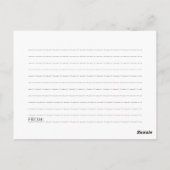 SPEZIALSPEICHER DES Fotos Speicherkarte freigeben Postkarte (Rückseite)