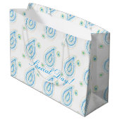 Spezialverpackung Große Geschenktüte (Rückseite Schrägansicht)