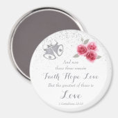 Spezialzange für Hochzeitsmagnete für Geraldine Magnet (Vorderseite/Rückseite)