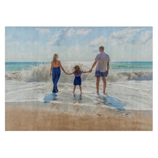 Speziell auf Ihr Foto-Cutting-Board Schneidebrett (Vorderseite)