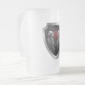 Speziell entwickeltes Wings Special Ops Patch Mattglas Bierglas (Vorderseite Links)