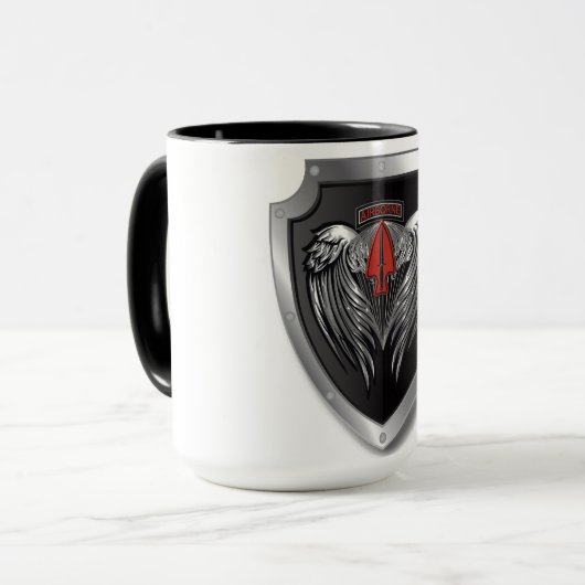 Speziell entwickeltes Wings Special Ops Patch Tasse (Vorderseite Links)