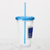 Speziell für die amerikanische Fallschirmfahne kon Acryltrinkbecher (Rechts)
