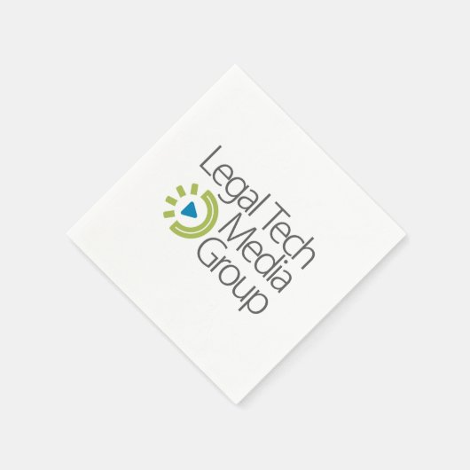 Speziell für die Tech Media Group Serviette (Ecke)