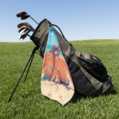 Speziell für Ihr Lieblings-Foto-Golfhandtuch mit T Golfhandtuch (Gras)