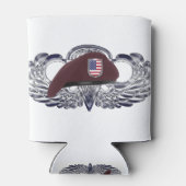 Speziell für Im Flugzeug Flügel konzipiertes Beret Dosenkühler (Rückseite)